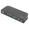 DIGITUS KVM jungiklis 2x1 HDMI, HDMI Out, USB, 4Kx2K@60Hz