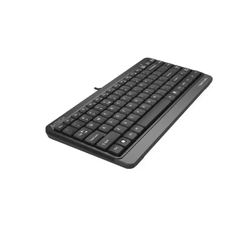 Laidinė USB klaviatūra A4Tech FStyler FK11 – kompaktiškas standartinis išdėstymas, anglų kalba, 12 karštųjų klavišų, riešo atrama, 1,5 m laidas