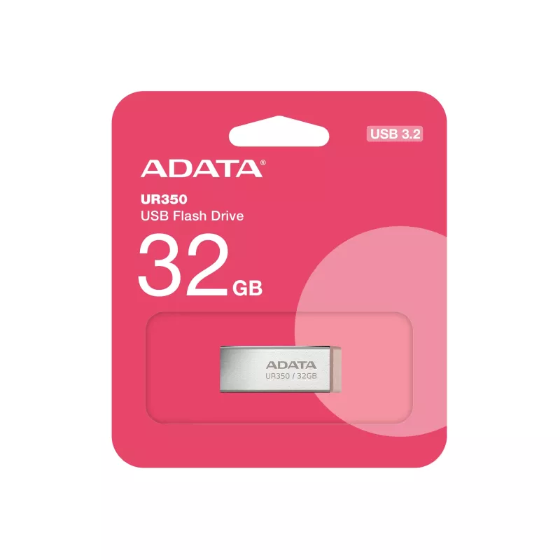 ADATA UR350 USB atmintukas 32 GB USB Type-A 3.2 Gen 1 (3.1 Gen 1) Ruda