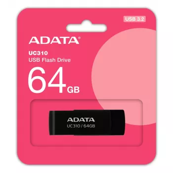 ADATA UC310 USB atmintukas 64 GB USB Type-A 3.2 Gen 1 (3.1 Gen 1) Juodas