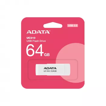 ADATA UC310 USB atmintinė 64 GB USB Type-A 3.2 Gen 1 balta