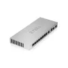 Zyxel XGS1010-12-ZZ0102F nevaldomas tinklo jungiklis Gigabit Ethernet (10/100/1000) pilka