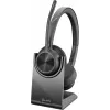 HP Poly Voyager 4320 UC stereo USB-A ausinės + BT700 USB-A adapteris + įkrovimo stovas