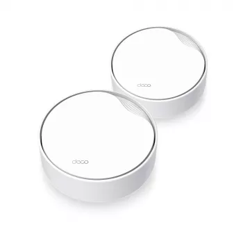 TP-Link Deco X50-PoE AX3000 viso namo „Mesh“ Wi-Fi 6 sistema su PoE, balta, vidinis, „Mesh“ sistema, 420 m², dviejų juostų (2,4 GHz / 5 GHz), Wi-Fi 6 (802.11ax)