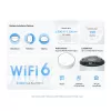TP-Link Deco X50-PoE AX3000 viso namo „Mesh“ Wi-Fi 6 sistema su PoE, balta, vidinis, „Mesh“ sistema, 420 m², dviejų juostų (2,4 GHz / 5 GHz), Wi-Fi 6 (802.11ax)