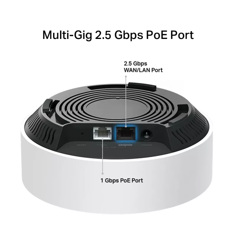 TP-Link Deco X50-PoE AX3000 viso namo „Mesh“ Wi-Fi 6 sistema su PoE, balta, vidinis, „Mesh“ sistema, 420 m², dviejų juostų (2,4 GHz / 5 GHz), Wi-Fi 6 (802.11ax)