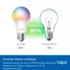 TP-Link Tapo L535E išmanioji lemputė, daugiaspalvė, Matter, 1055 liumenų, Wi-Fi/Bluetooth, balta, LED