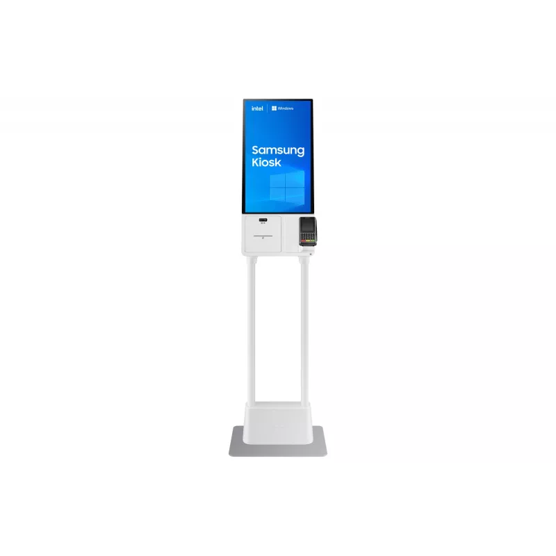 Samsung KM24C-3 Kiosko monitorius 61 cm (24 inch) LED 250 cd/m² Full HD baltas liečiamas ekranas su integruotu procesoriumi Windows 10 IoT Enterprise 16/7
