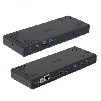 i-tec USB-C Triple Display Docking Station Gen 2 Power Delivery 100W Wired 3.2