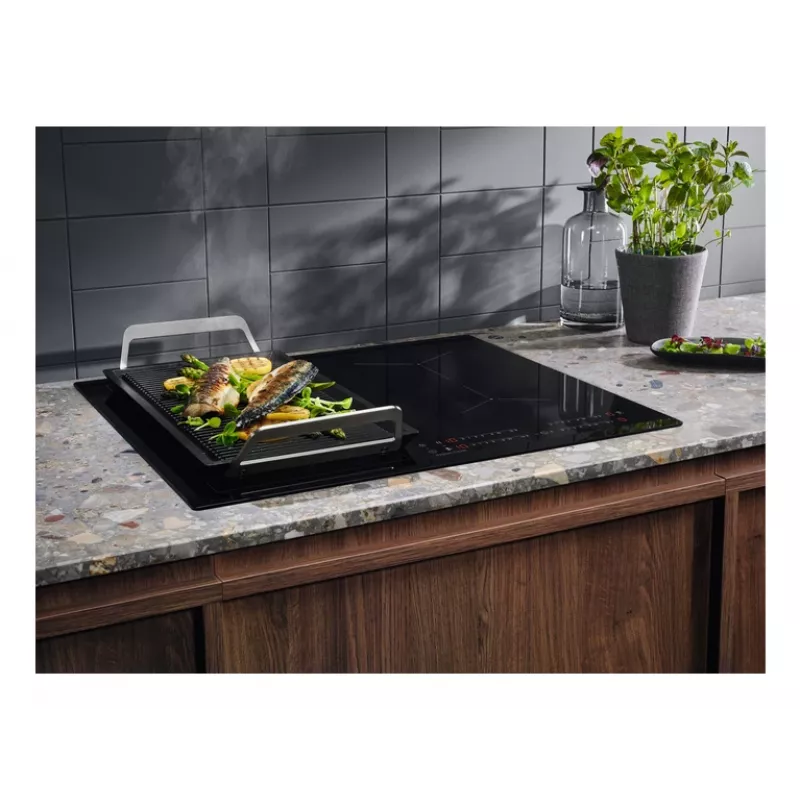 Elektrinė kaitlentė Electrolux Serie 600 EIV63443 Juoda Įmontuojama 59 cm Zoninė indukcinė 4 zonos