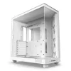 Kompiuterio korpusas NZXT H6 Air Flow Midi Tower Baltas