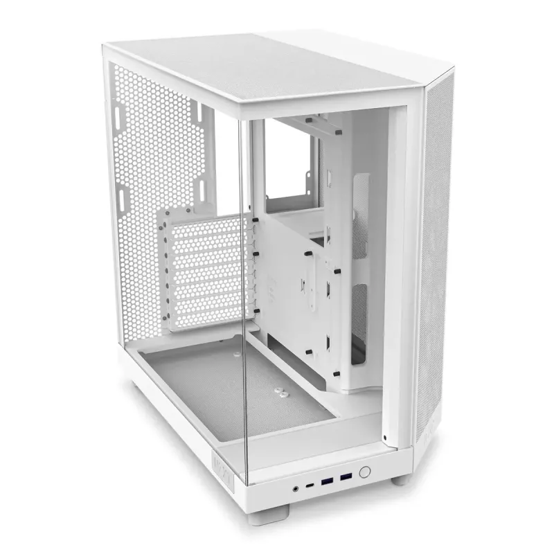 Kompiuterio korpusas NZXT H6 Air Flow Midi Tower Baltas