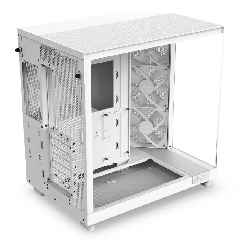 Kompiuterio korpusas NZXT H6 Air Flow Midi Tower Baltas