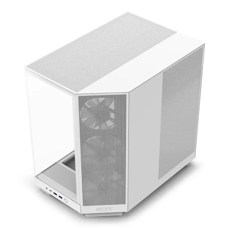 Kompiuterio korpusas NZXT H6 Air Flow Midi Tower Baltas