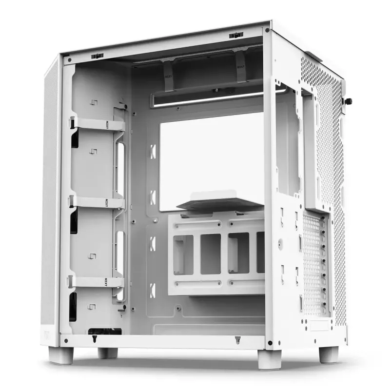 Kompiuterio korpusas NZXT H6 Air Flow Midi Tower Baltas