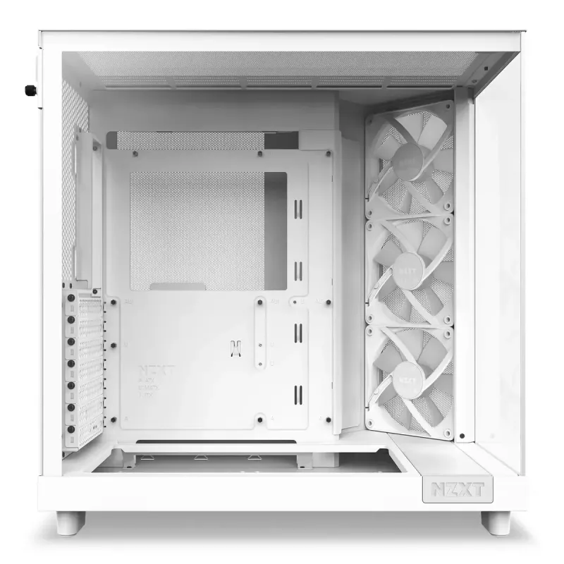Kompiuterio korpusas NZXT H6 Air Flow Midi Tower Baltas