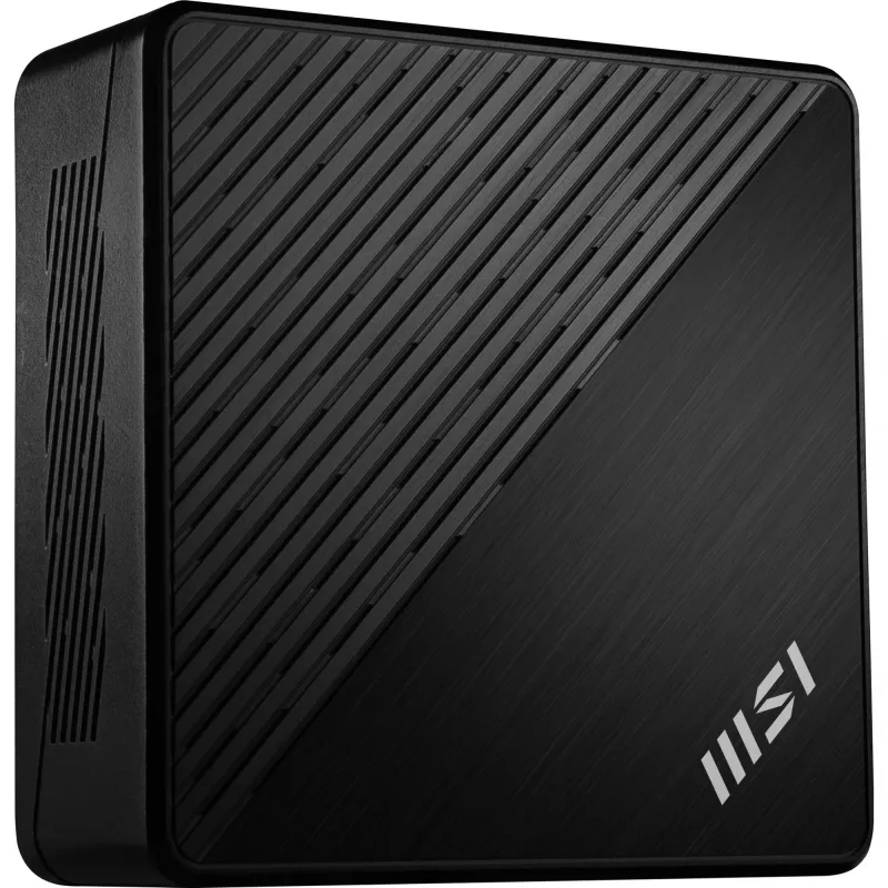 MSI Cubi 5 12M-002EU Intel® Core™ i5 i5-1235U 8 GB DDR4-SDRAM 512 GB SSD Windows 11 Pro Mini kompiuteris juodas