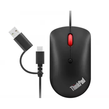 Lenovo 4Y51D20850 pelė Office Ambidextrous USB Type-C optinė 2400 DPI
