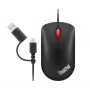 Lenovo 4Y51D20850 pelė Office Ambidextrous USB Type-C optinė 2400 DPI