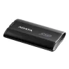 Nešiojamas SSD ADATA SD810 500 GB — USB Type-C, USB 3.2 Gen 2x2, 2000 MB/s, IP68, aliuminis, juodas
