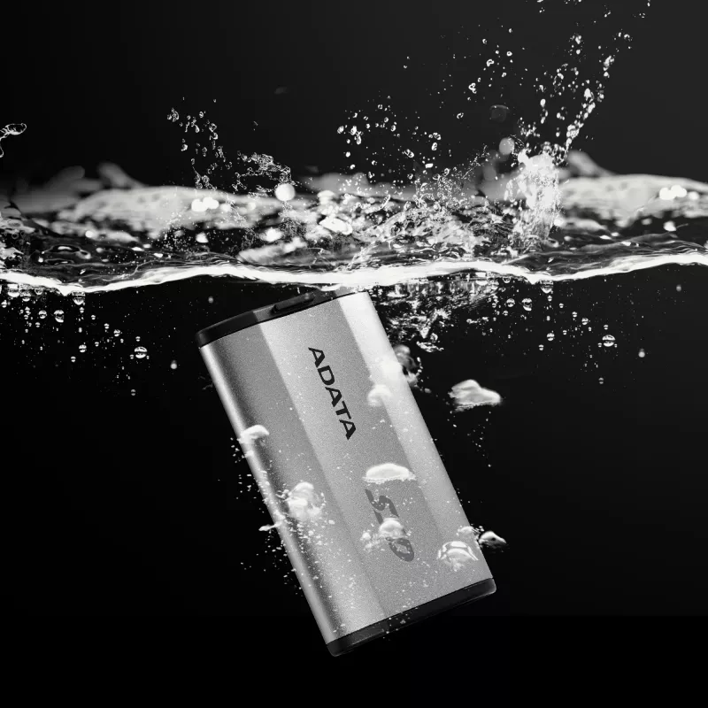 Nešiojamas SSD ADATA SD810 4TB, USB Type-C, USB 3.2 Gen 2x2, 2000 MB/s skaitymas/rašymas, IP68 aliumininis korpusas