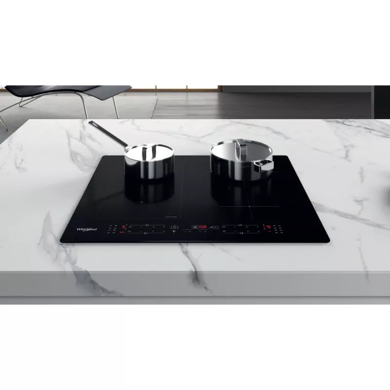 Whirlpool WL B3360 NE Juoda Įmontuojama 59 cm Indukcinė Kaitlentė 4 zonos