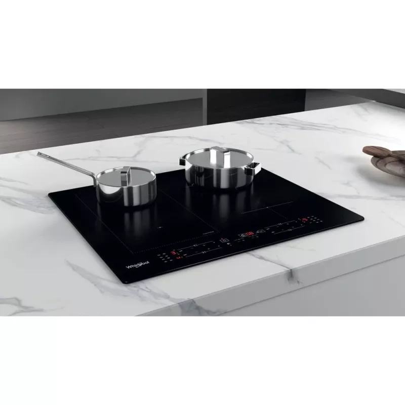 Whirlpool WL B3360 NE Juoda Įmontuojama 59 cm Indukcinė Kaitlentė 4 zonos
