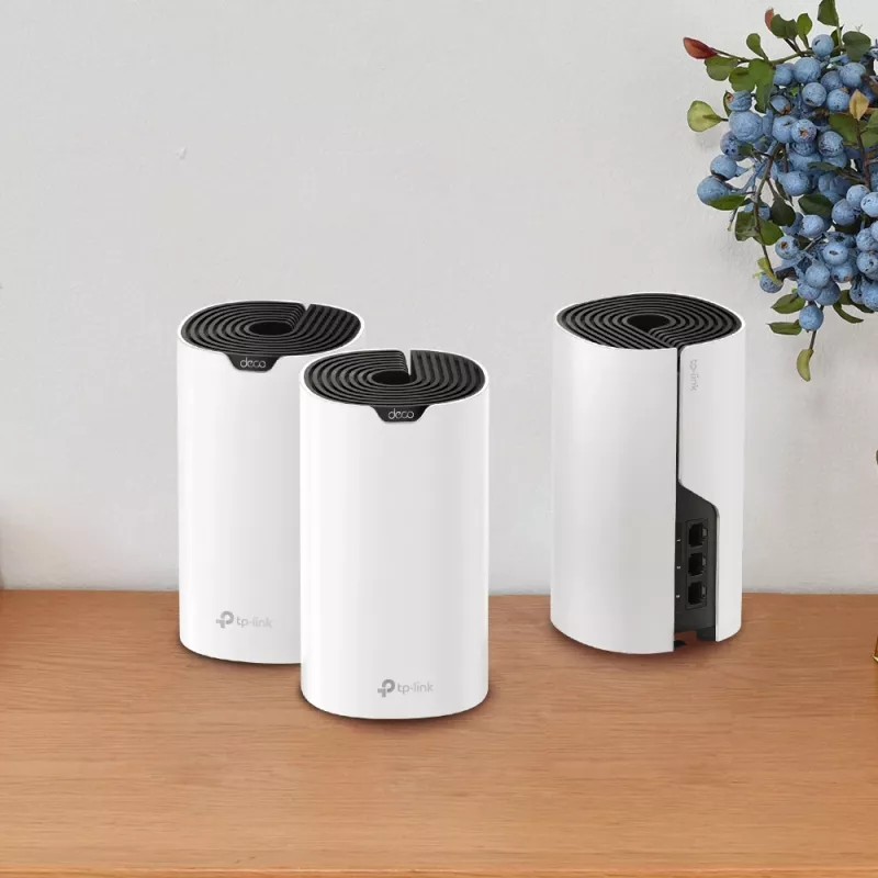 „TP-Link Deco S7“ (2 vnt.) AC1900 dviejų juostų Wi-Fi 5 tinklo rinkinys