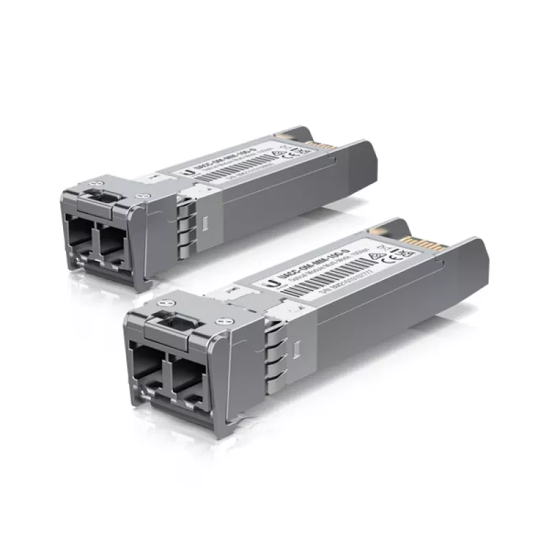 Tinklo siųstuvas-imtuvas UBIQUITI UACC-OM-MM-10G-D-2, 10 Gbit/s, kelių režimų 850 nm, LC, 2 vnt.