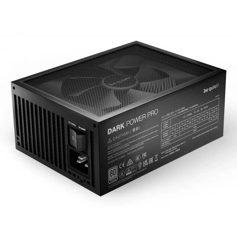 be quiet Dark Power Pro 13 | 1600W maitinimo blokas 20+4 pin ATX ATX juodas