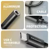 Axagon ADA-HC USB-C į 3.5 mm lizdą – aukštos raiškos DAC garso adapteris, 384 kHz/32 bit, stereo