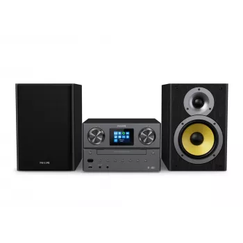 Philips TAM8905 muzikos sistema su internetiniu radiju, DAB+, Bluetooth, CD, USB ir Spotify Connect