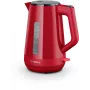 Elektrinis virdulys Bosch TWK1M124 — 1.7 L, 2400 W, raudonas, belaidis, 360° pagrindas