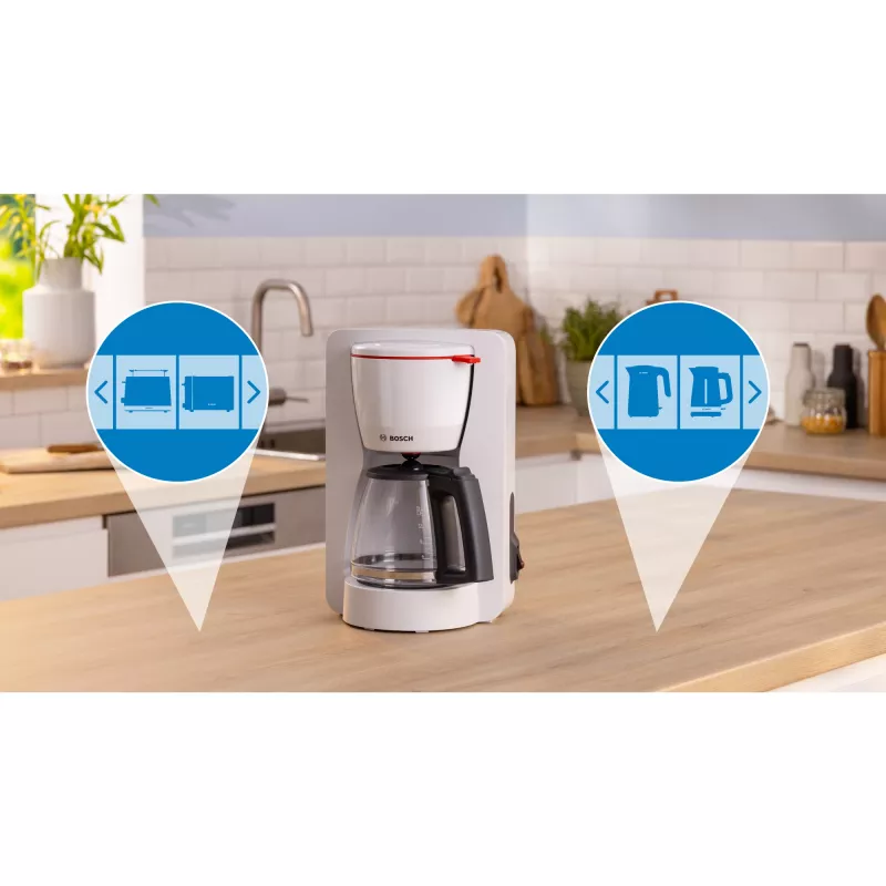Bosch TKA2M111 kavos virimo aparatas, lašelinis, 1.25 l