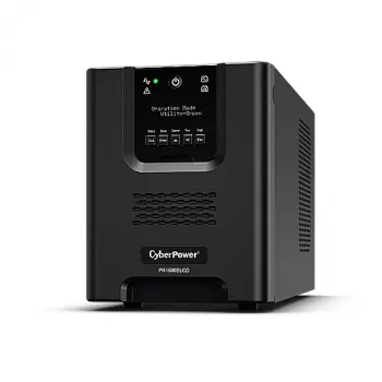 Nepertraukiamo maitinimo šaltinis CyberPower PR1500ELCD, linijinis-interaktyvus, 1.5 kVA, 1350 W, 8 lizdai
