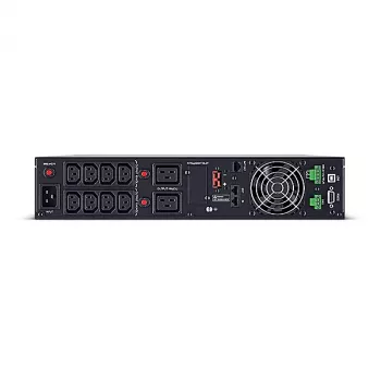 CyberPower OLS3000ERT2UA nepertraukiamo maitinimo šaltinis (UPS) Dvigubos konversijos (Online) 2 kVA 1800 W 8 AC lizdai