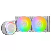 MSI MAG Coreliquid E240 WHITE procesoriaus skysčinis aušinimo rinkinys 120 mm