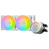 MSI MAG Coreliquid E240 WHITE procesoriaus skysčinis aušinimo rinkinys 120 mm