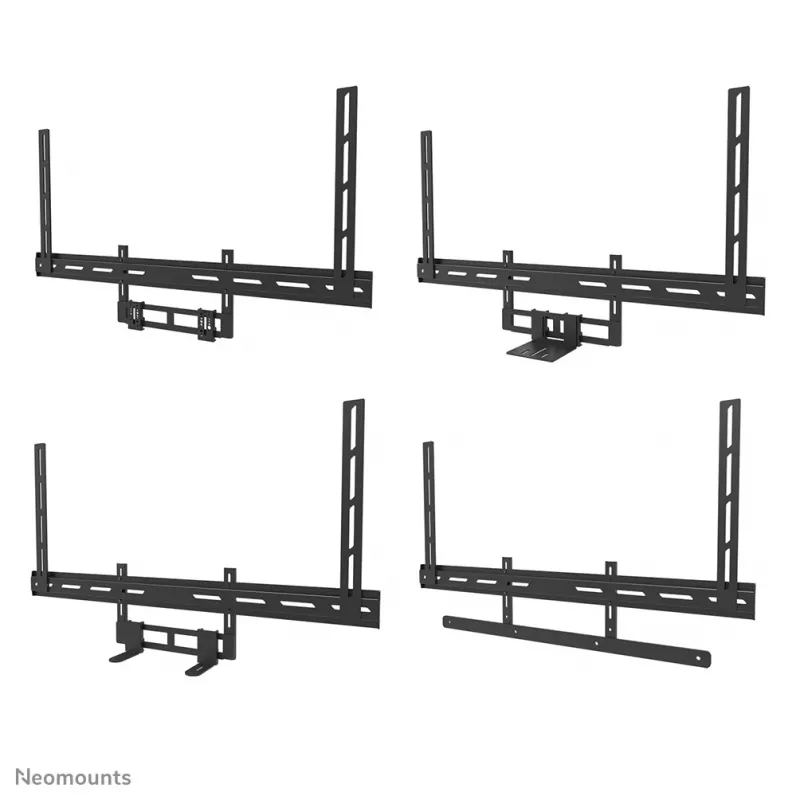 Neomounts AV2-500BL videobarų rinkinys 43-110 inch - VESA - max 10 kg - universalus