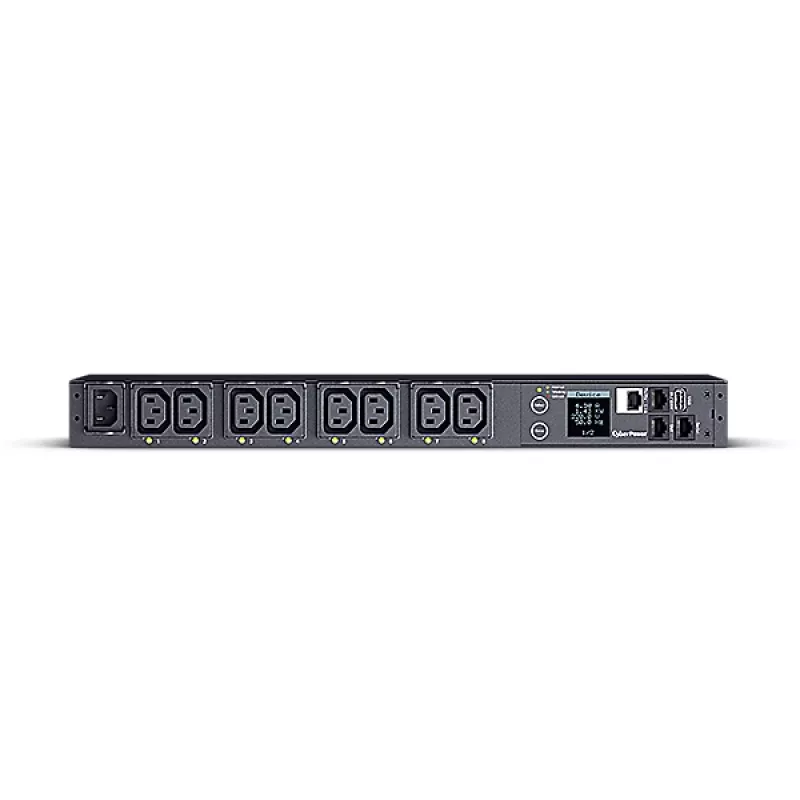 CyberPower PDU41004 maitinimo paskirstymo įrenginys (PDU) 8 AC lizdai 1U Juoda