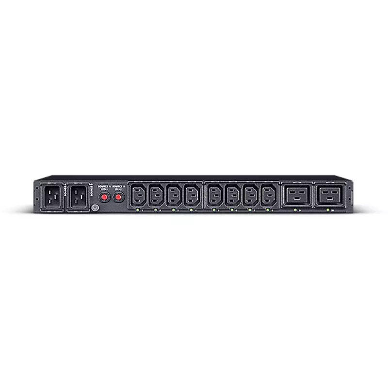 CyberPower PDU44005 maitinimo paskirstymo įrenginys (PDU) 10 AC lizdų 1U Juoda