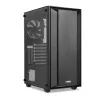 Korpusas IBOX CETUS 906 Midi Tower Juodas — ATX/mATX, 460×210×350 mm, 29 cm GPU, 7 diskai, RGB ventiliatoriai