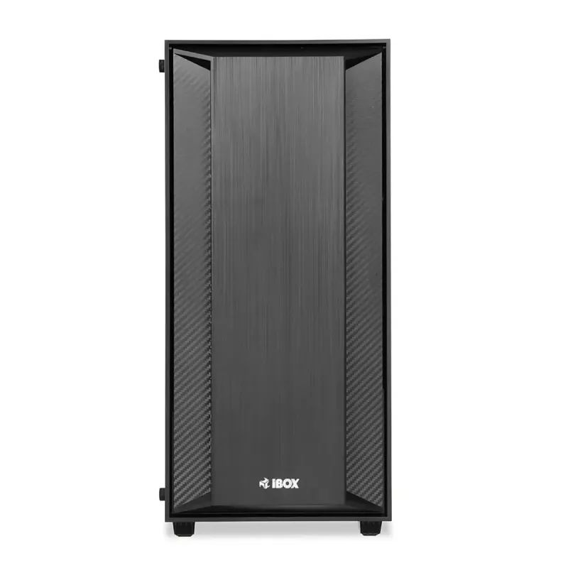 Korpusas IBOX CETUS 906 Midi Tower Juodas — ATX/mATX, 460×210×350 mm, 29 cm GPU, 7 diskai, RGB ventiliatoriai