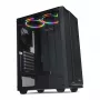 Korpusas IBOX CETUS 906 Midi Tower Juodas — ATX/mATX, 460×210×350 mm, 29 cm GPU, 7 diskai, RGB ventiliatoriai