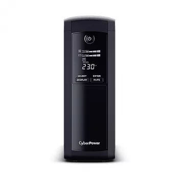 CyberPower VP1600EILCD nepertraukiamo maitinimo šaltinis (UPS) Line-Interactive 1.6 kVA 960 W 8 AC lizdai
