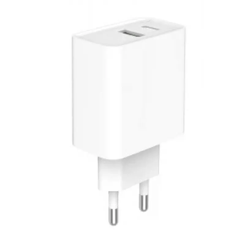 GEMBIRD USB greitasis įkroviklis - Type A ir C 2 prievadai 20W - Baltas