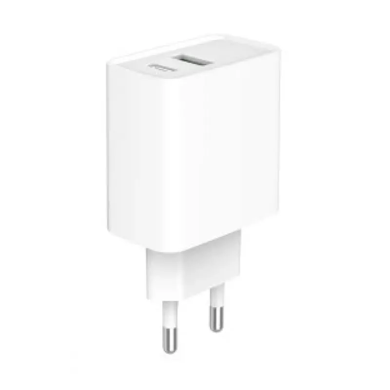 GEMBIRD USB greitasis įkroviklis - Type A ir C 2 prievadai 20W - Baltas