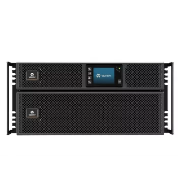 Vertiv Liebert GXT5 nepertraukiamo maitinimo šaltinis (UPS) 5000VA/5000W 230V su montavimo rinkiniu stelaže ir Intellislot RDU101 komunikacijos kortele GXT5-5000IRT5UXLN