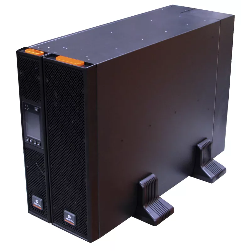 Vertiv Liebert GXT5 nepertraukiamo maitinimo šaltinis (UPS) 5000VA/5000W 230V su montavimo rinkiniu stelaže ir Intellislot RDU101 komunikacijos kortele GXT5-5000IRT5UXLN