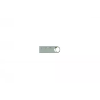 USB atmintukas GOODRAM UNO3-0320S0R11 32 GB, USB Type-A, USB 3.2 Gen 1, metalinis korpusas be dangtelio, sidabrinis